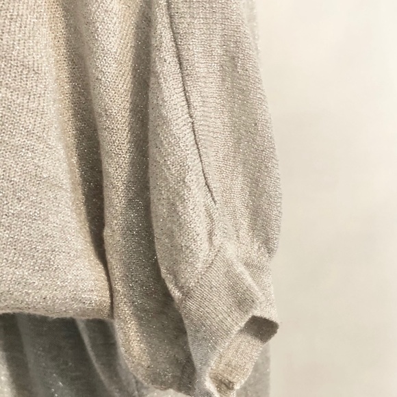 Women’s Gap Shimmery Boyfriend Slub Cardigan - Picture 6 of 11